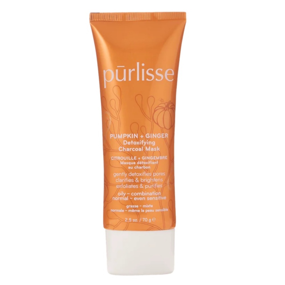 Purlisse PUMPKIN + GINGER DETOXIFYING CHARCOAL MASK